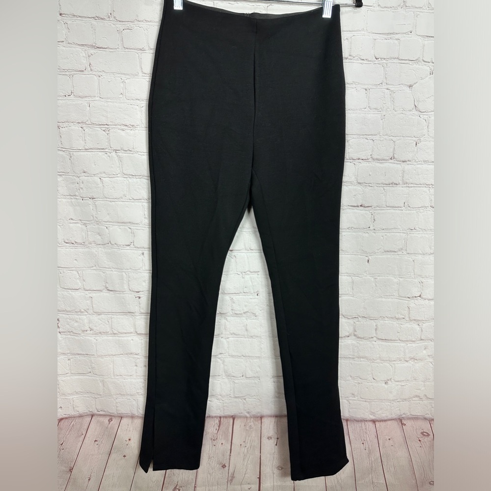 Aviva On Earth black pull on stretch knit pants, sz S, GUC
